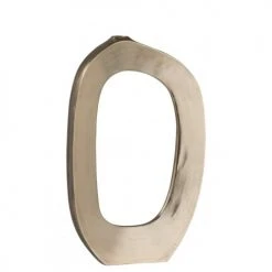 LANADECO Vases Vase Ovale Ouvert Alu Or H40,5cm -Sablie Vases Soldes vase ovale ouvert alu or h40 5cm 3