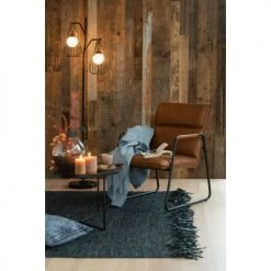 LANADECO Vases Vase Rond Bois/verre Marron Foncé H22,5cm -Sablie Vases Soldes vase rond bois verre marron fonce h22 5cm 2