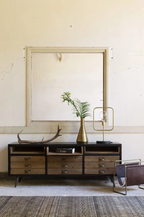 Dutchbone Vases Vase Slim En Laiton Doré 8 Dutchbone Vases Vase Slim En Laiton Doré – Image 6