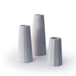 Gone's Vases Vase Soliflore En Béton (moyenne Taille) H12cm -Sablie Vases Soldes vase soliflore en beton moyenne taille h12cm 2