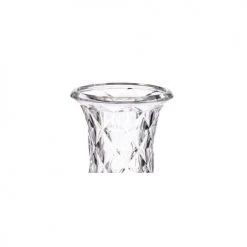 Wadiga Vases Vase Vasque En Verre Losanges 15x15x24cm -Sablie Vases Soldes vase vasque en verre losanges 15x15x24cm 2