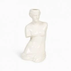 DOIY Vases Vase Venus Céramique Blanc