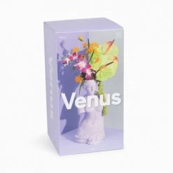 DOIY Vases Vase Venus Céramique Lavande -Sablie Vases Soldes vase venus ceramique lavande 3