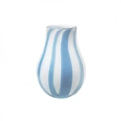 Broste Copenhagen Vases Vase Verre Bleu 15x22x15cm