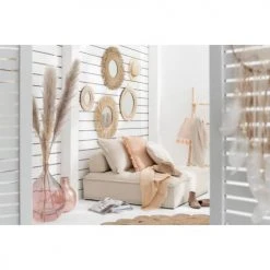 LANADECO Vases Vase Verre Saumon H56cm -Sablie Vases Soldes vase verre saumon h56cm 4