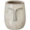 Ixia Vases Vase Visage Crème H15cm -Sablie Vases Soldes vase visage creme h15cm