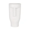 Maisons Du Monde Vases Vase Visage En Dolomite Blanche H23 -Sablie Vases Soldes vase visage en dolomite blanche h23 1000 4 26 200434 1