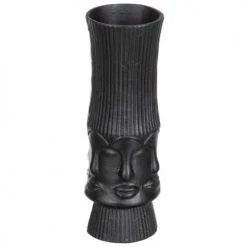 Ixia Vases Vase Visage Noir H34cm