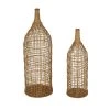 Maisons Du Monde Vases (x2) En Rotin Tressé Marron -Sablie Vases Soldes vases x2 en rotin tresse marron 1000 14 1 226403 1